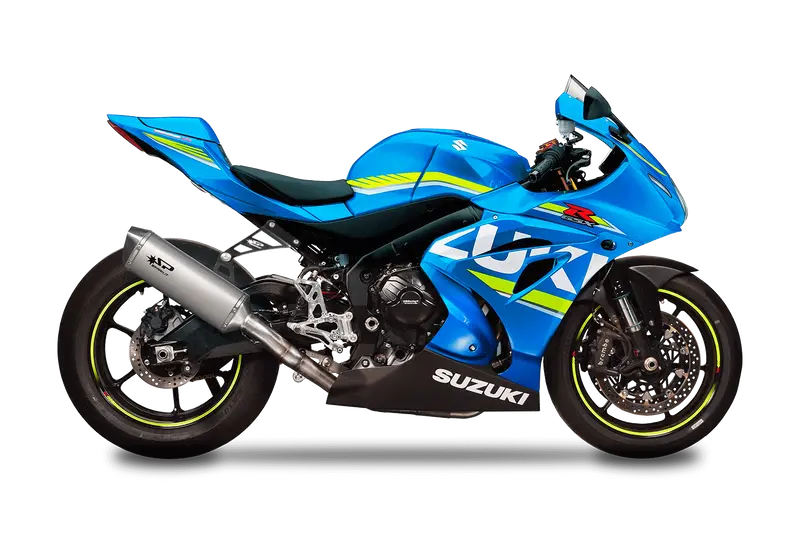 Suzuki Gsxr 1000 - 2017 - 2022 - *For Stock Fairings* Racing Full System Stainless Steel Manifold With Force Silencer 1