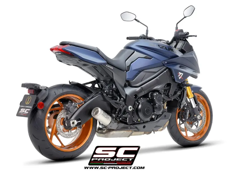 Suzuki Katana - 2025 – Sc-Project Cr-T Titanium Exhaust, With Stoneguard Grid 1