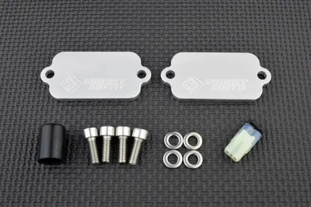 Suzuki Sv 1000 S/N 2003 - 2007 Pair Valve Removal Kit With Block Off Plates 1