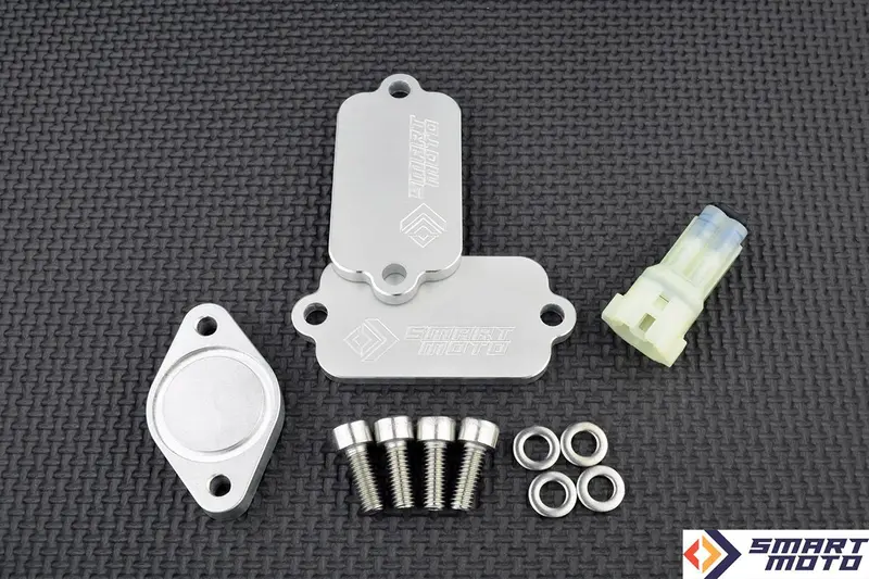 Suzuki Sv 650 2003 - 2006 Pair/Ais Valve Removal Kit With Block Off Plates 1