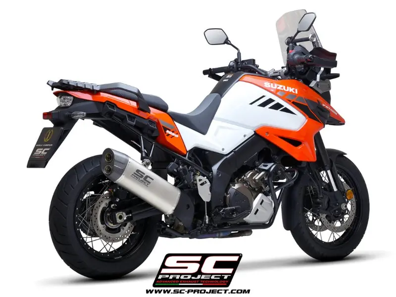 Suzuki V-Strom 1050 Xt - 2020 - 2025 – Sc-Project Adventure Titanium Exhaust 1