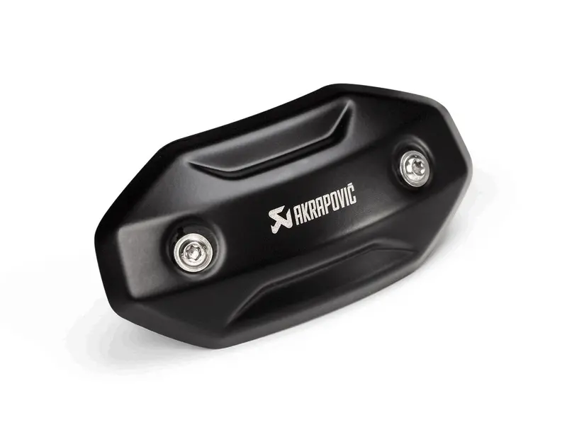 Triumph Daytona 660 - (2024-2026) Akrapovic Optional Black Coated Stainless Heat Shield 1