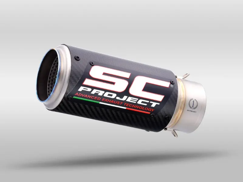 Triumph Daytona 675 - 2013 - 2016 – Sc-Project Cr-T Carbon Fibre Exhaust 1