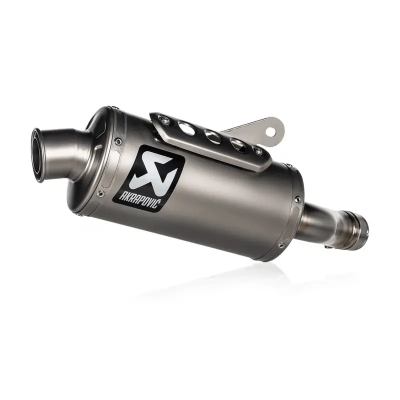 Triumph Scrambler 400 X - (2024-2026) Akrapovic Titanium Silencer Slip-On Kit - Road Legal 1