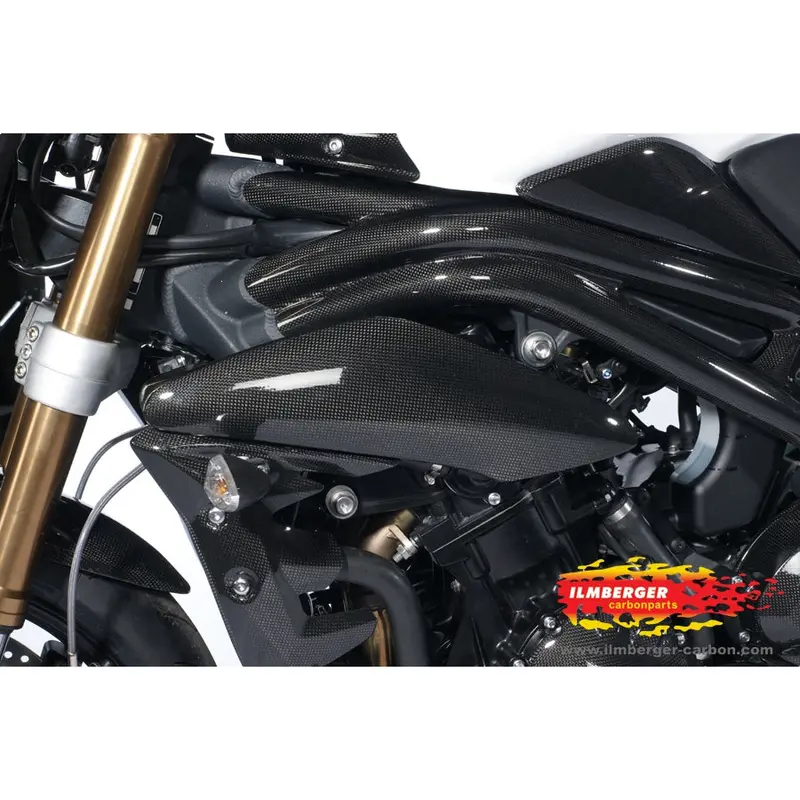 Triumph Speed Triple 1050 (2011-2015) Ilmberger Carbon Side Panel Above Watercooler (Left) 1