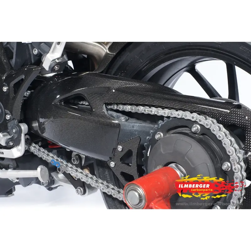 Triumph Speed Triple 1050 (2011-2015) Ilmberger Carbon Swing Arm Cover & Chain Guard 1