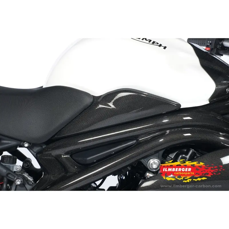 Triumph Speed Triple 1050 (2011-2015) Ilmberger Carbon Tank Side Panel (Right) 1