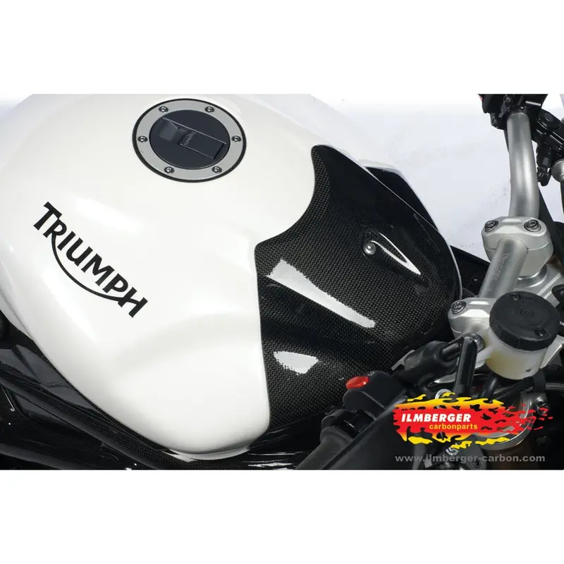 Triumph Speed Triple 1050 (2011-2015) Ilmberger Carbon Upper Tank Cover 1