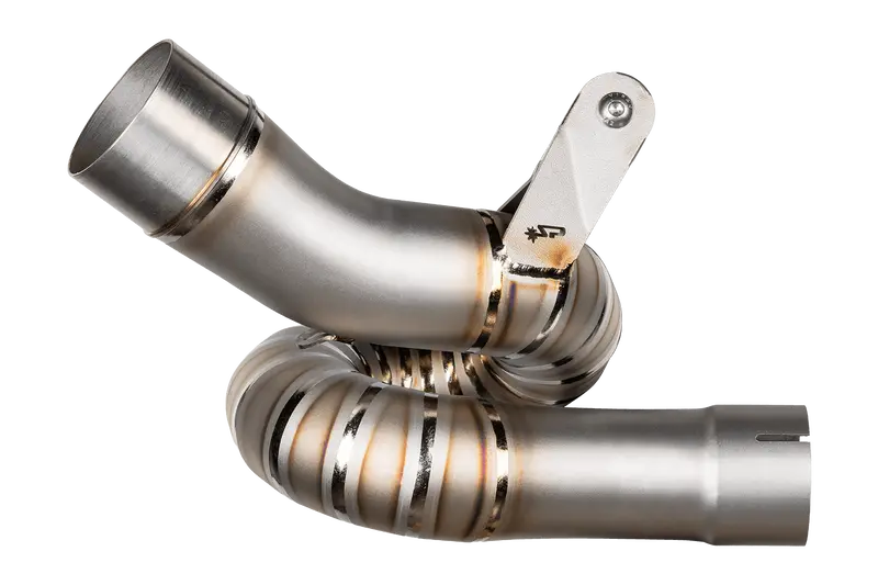 Triumph Speed Triple 1200 2012 - 2024 -Titanium Racing Link Pipe For Spark Silencer 1
