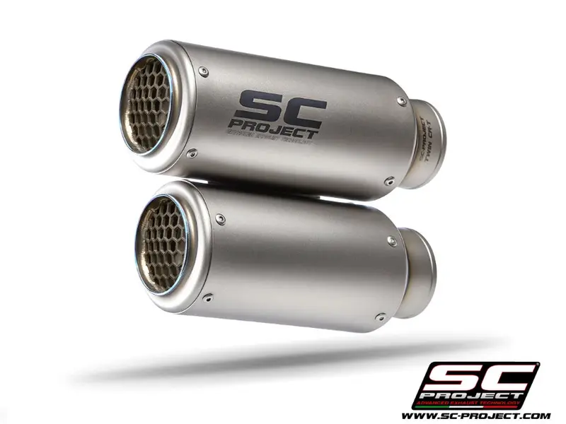 Triumph Speed Triple 1200 Rs - 2021 - 2025 – Sc-Project Twin Cr-T Titanium Exhaust 1