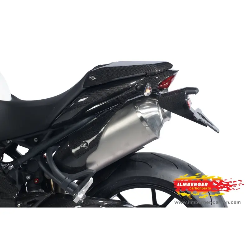 Triumph Speed Triple [R] 1050 (2012-2015) Ilmberger Carbon Exhaust Protection (Left) 1