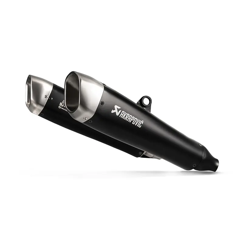 Triumph Speed Twin - (2019-2020) Akrapovic Titanium Twin Silencer Slip-On Kit - Road Legal 1