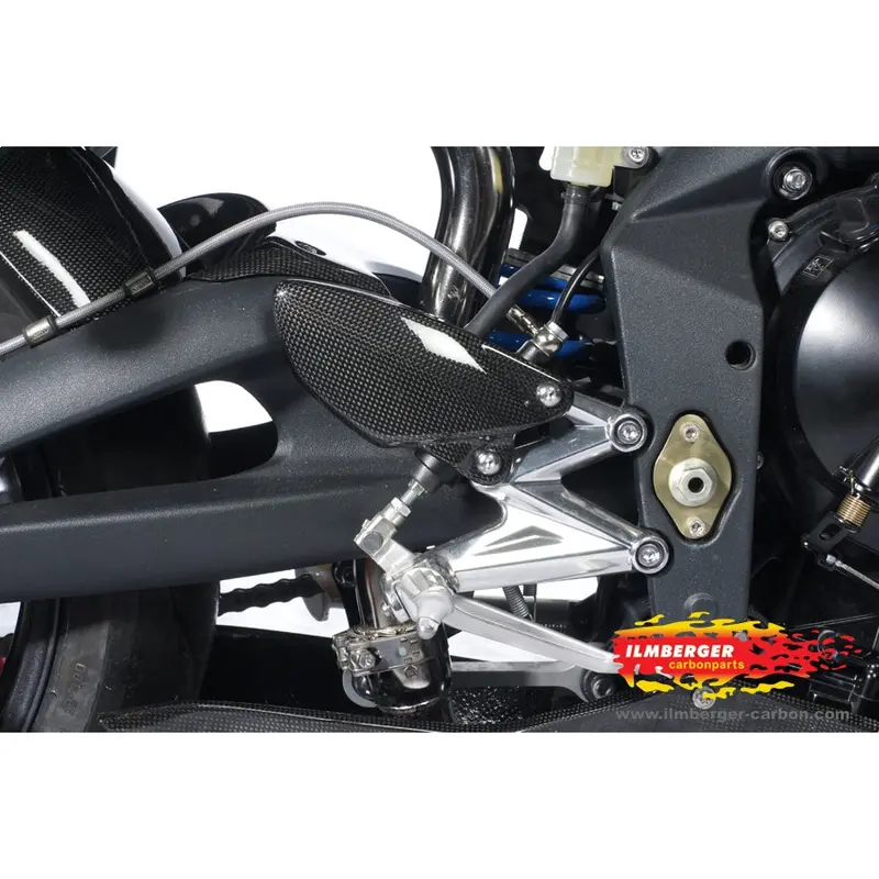 Triumph Street Triple 675 (2008-2012) Ilmberger Carbon Heel Protector (Right) 1
