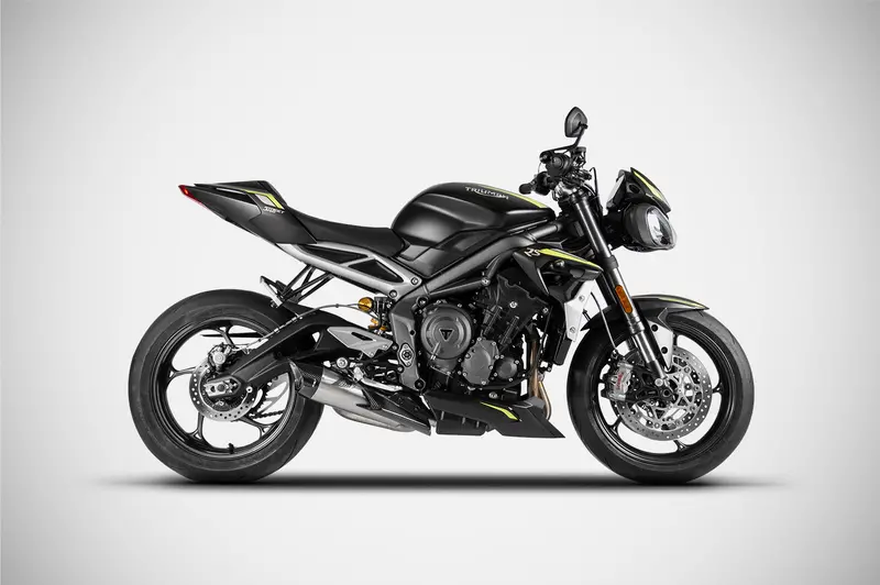 Triumph Street Triple Triple 765 2020-2022 Zard Street Triple 765 Exhaust | Slip-On (20-22) 1