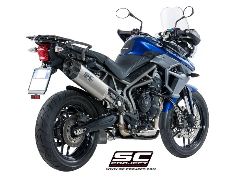 Triumph Tiger 800 - 2017 - 2020 – Sc-Project Adventure Titanium Exhaust 1