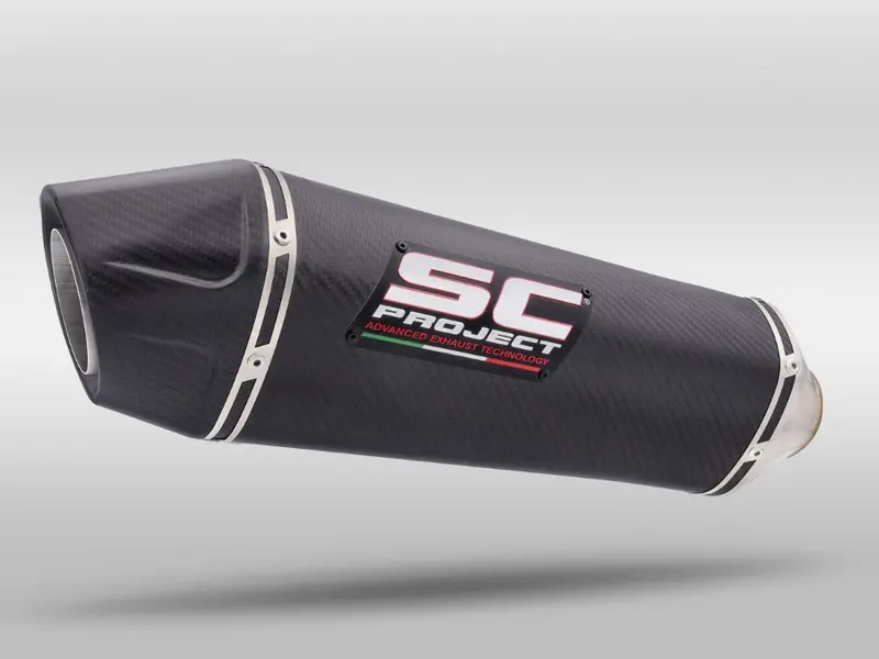 Triumph Tiger 900 - 2020 - 2023 – Sc-Project X-Plorer Ii Carbon Fibre Exhaust 1