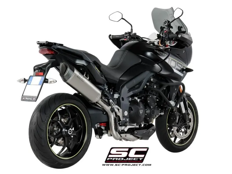 Triumph Tiger Sport 1050 - 2016 - 2020 – Sc-Project Sc1-R Titanium Exhaust, High Mount 1