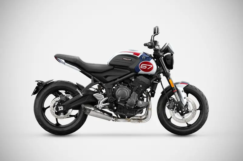 Triumph Trident 660 2021-2023 Zard Trident 660 Exhaust | Racing Full Kit (21-25) 1