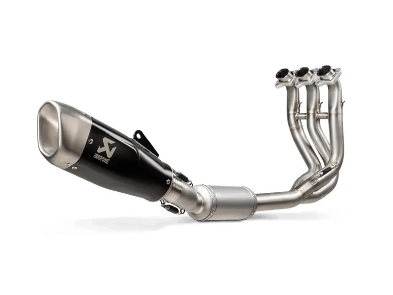 Triumph Trident 660 - (2021-2026) Akrapovic Racing 3-1 Full System 1
