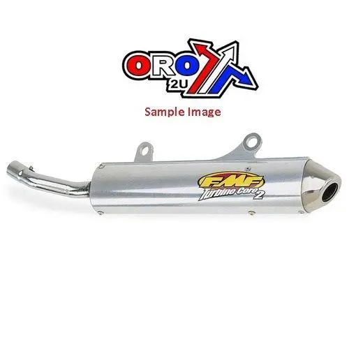 Turbinecore 2 Exhaust Silencer 99-02 Kawasaki Kx 125 - Fmf 020344 1