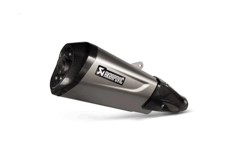 Vespa Gts300 - (2021-2024) Akrapovic Stainless Slip-On Kit 1