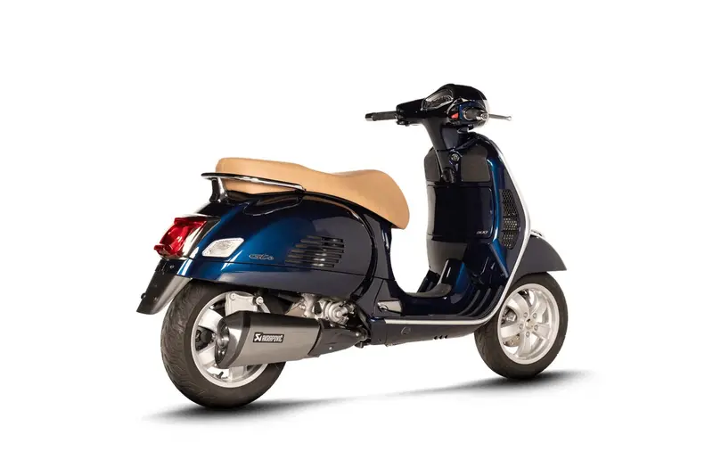 Vespa Gts300 - (2021-2024) Akrapovic Stainless Slip-On Kit 2