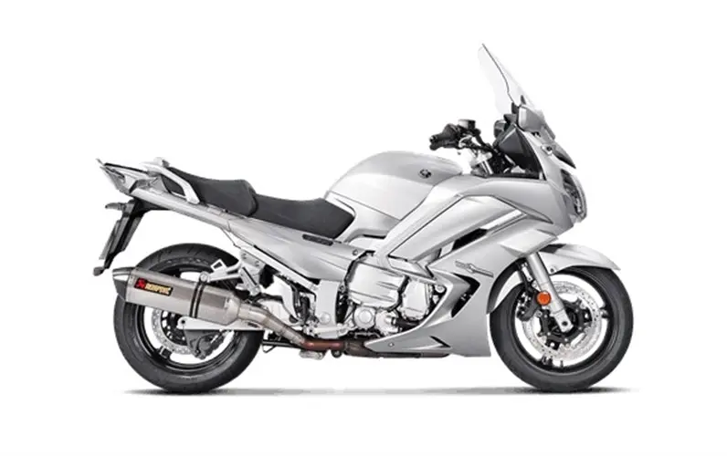 Yamaha Fjr1300 - (2001-2002) Akrapovic Titanium Silencer Slip On Kit - Road Legal 2