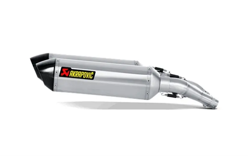 Yamaha Fjr1300 - (2006-2020) Akrapovic Titanium Silencer Slip On Kit - Road Legal 1