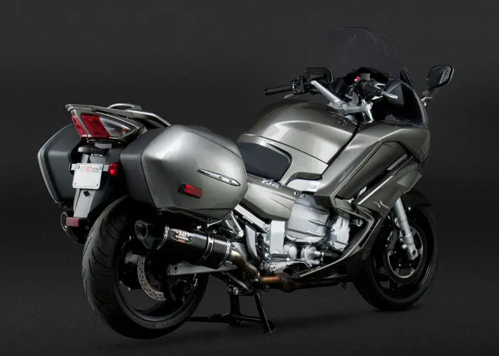 Yamaha Fjr1300 - (2006-2020) Yoshimura Carbon R77 Signature Series Slip-On Pair With Carbon Coned End Caps - Race Series - Removable Baffle 1