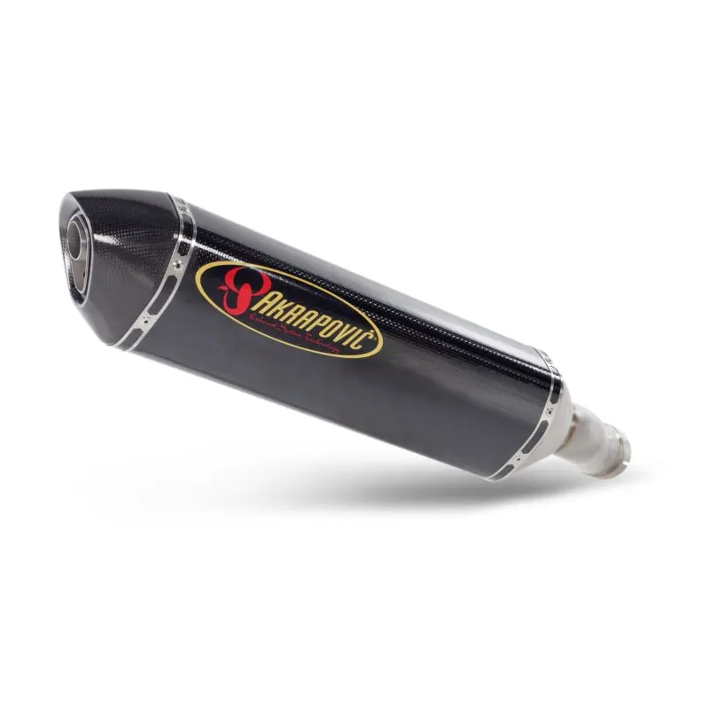 Yamaha Fz1 / Fazer (1000Cc) - (2006-2015) Akrapovic Carbon Silencer Slip-On Kit - Hexagonal - Road Legal Removable Baffle 1