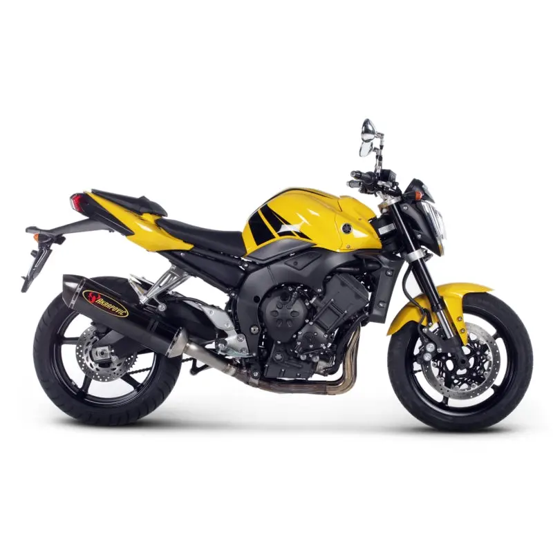 Yamaha Fz1 / Fazer (1000Cc) - (2006-2015) Akrapovic Carbon Silencer Slip-On Kit - Hexagonal - Road Legal Removable Baffle 2