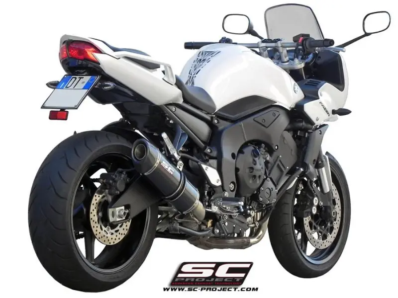 Yamaha Fz1 - Fazer - 2006 - 2016 – Sc-Project Oval Carbon Fibre Exhaust 1