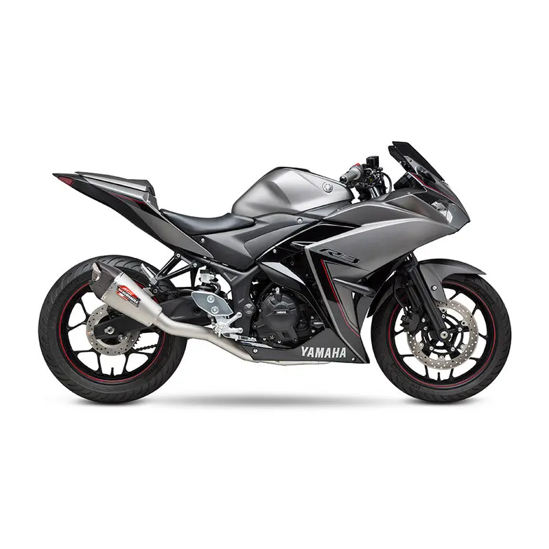 Yamaha Mt-03 - (2016-2026) Yoshimura Stainless At2 Full System With Carbon End Cap - Race Series - Does Not Fit Euro5+ Models With Dual Lambdas 1