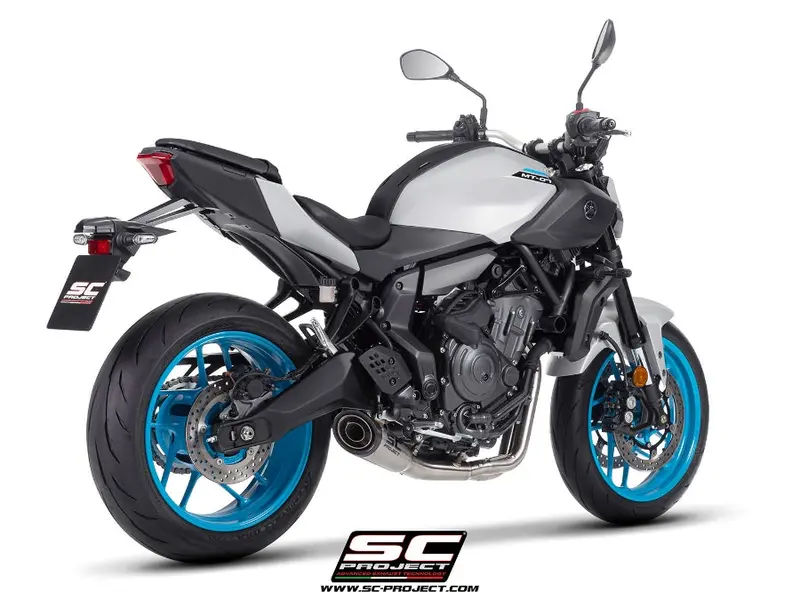 Yamaha Mt-07 - 2025 – Sc-Project 2-1 Stainless Steel Full Exhaust System, With S1 Stainless Steel Exhaust 1