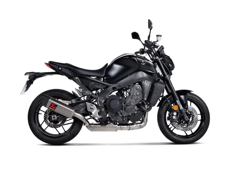 Yamaha Mt-09 - (2021-2023) Akrapovic Titanium Silencer Stainless 3-1 System - Road Legal 2