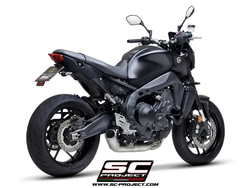 Yamaha Mt-09 - 2021 - 2023 – Sc-Project 3-1 Stainless Steel Full Exhaust System, With Cr-T Titanium Exhaust 1