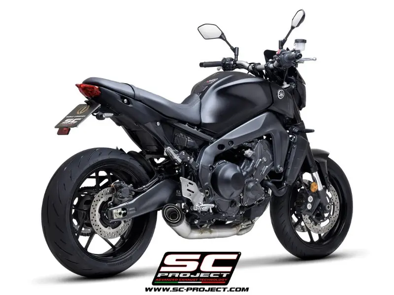 Yamaha Mt-09 - 2021 - 2023 – Sc-Project 3-1 Stainless Steel Full Exhaust System, With S1 Stainless Steel Exhaust 1