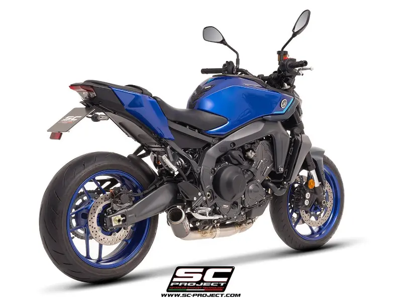 Yamaha Mt-09 - 2024 - 2025 – Sc-Project 3-1 Stainless Steel Full Exhaust System, With Cr-T Carbon Fibre Exhaust 1