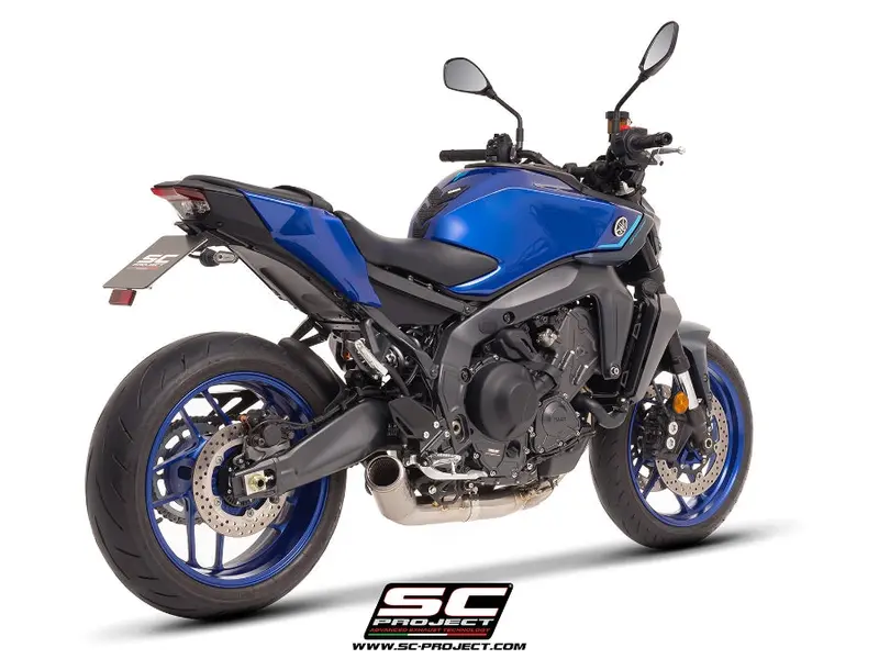 Yamaha Mt-09 - 2024 - 2025 – Sc-Project 3-1 Stainless Steel Full Exhaust System, With Cr-T Titanium Exhaust 1