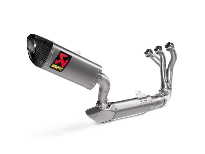 Yamaha Mt-09 - (2024-2026) Akrapovic Titanium Silencer Stainless 3-1 System - Road Legal 1