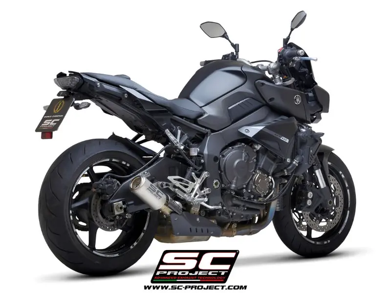 Yamaha Mt-10 - 2016 - 2021 – Sc-Project Cr-T Titanium Exhaust, With Stoneguard Grid 1