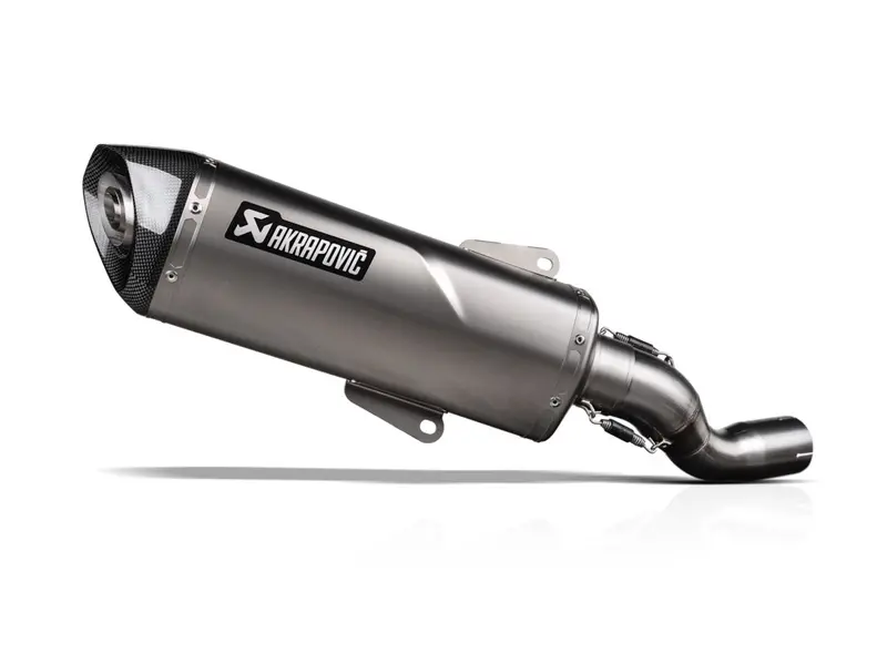 Yamaha N-Max 125 [Nmax] - (2025-2026) Akrapovic Stainless Slip-On Kit  - Road Legal 1