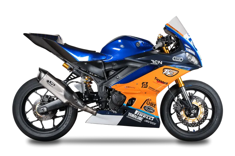 Yamaha R3 2017 - 2022 Full Titanium System 1