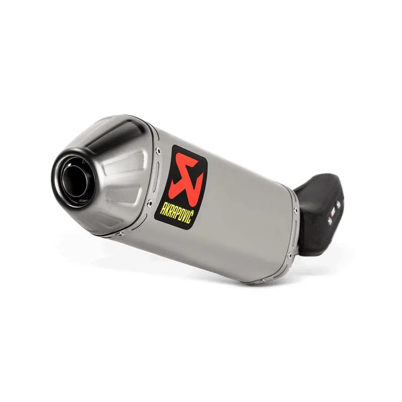 Yamaha Tenere 700 - (2019-2020) Akrapovic Titanium Silencer Slip-On Kit - Road Legal 1