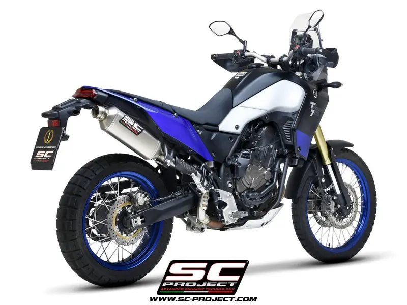 Yamaha Tenere 700 - 2019 - 2020 – Sc-Project Rally Raid Titanium Exhaust, High Mount 1