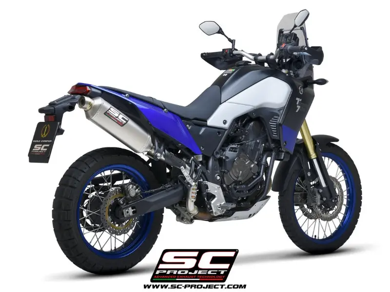 Yamaha Tenere 700 - 2019 - 2020 – Sc-Project Rally Raid Titanium Exhaust, High Mount 1