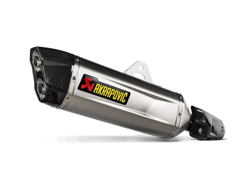Yamaha Tenere 700 - (2021-2023) Akrapovic Titanium Silencer Slip-On Kit - Road Legal 1