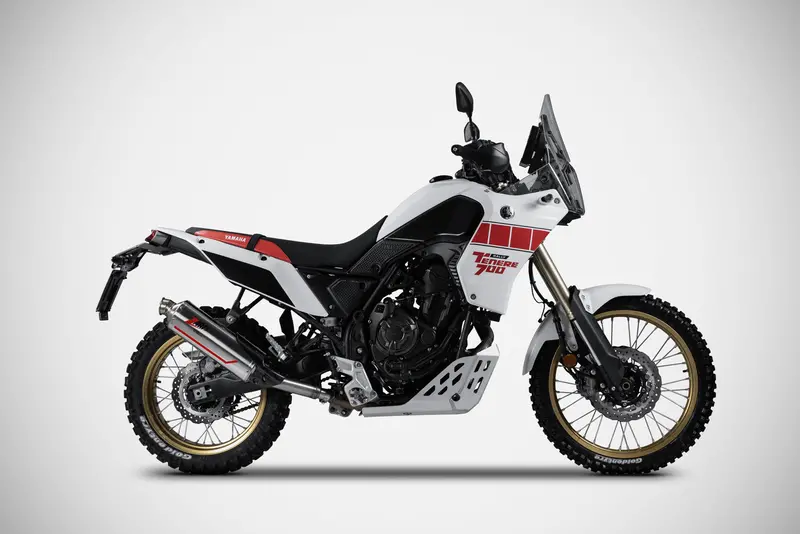 Yamaha Tenere 700 2021-2023 Zard Tenere 700 Exhaust | "Sabbia" Slip-On (21-23) 1