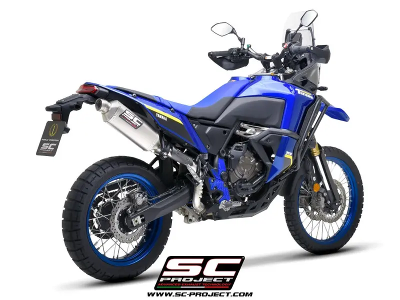 Yamaha Tenere 700 World Raid - 2022 - 2025 – Sc-Project Rally Raid Titanium Exhaust, High Mount 1