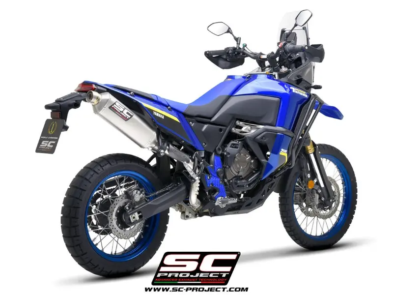 Yamaha Tenere 700 World Raid - 2022 - 2025 – Sc-Project Rally Raid Titanium Exhaust, High Mount 1